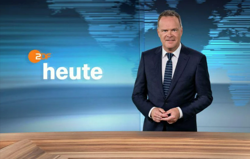 Peinliche Panne Live beim "heute journal" - Sie sollte gar nicht zu sehen sein!