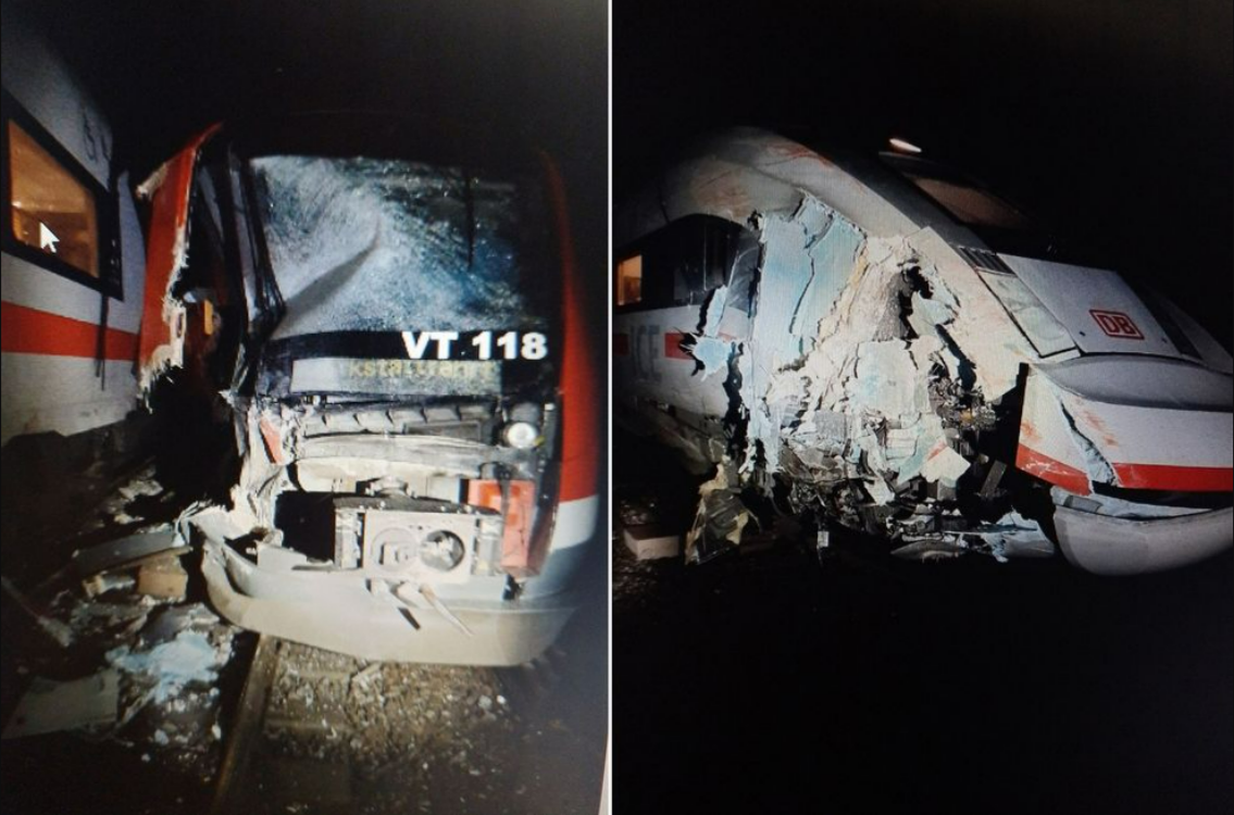 Eilmeldung! ICE kracht in stehenden Regionalzug - Schweres Zugunglück gemeldet, Retter vor Ort!